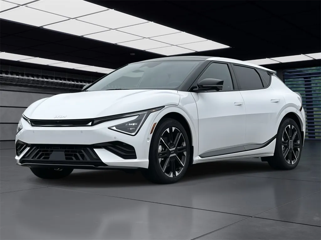 White 2025 Kia EV6 GT-Line for sale in Burns Harbor, IN