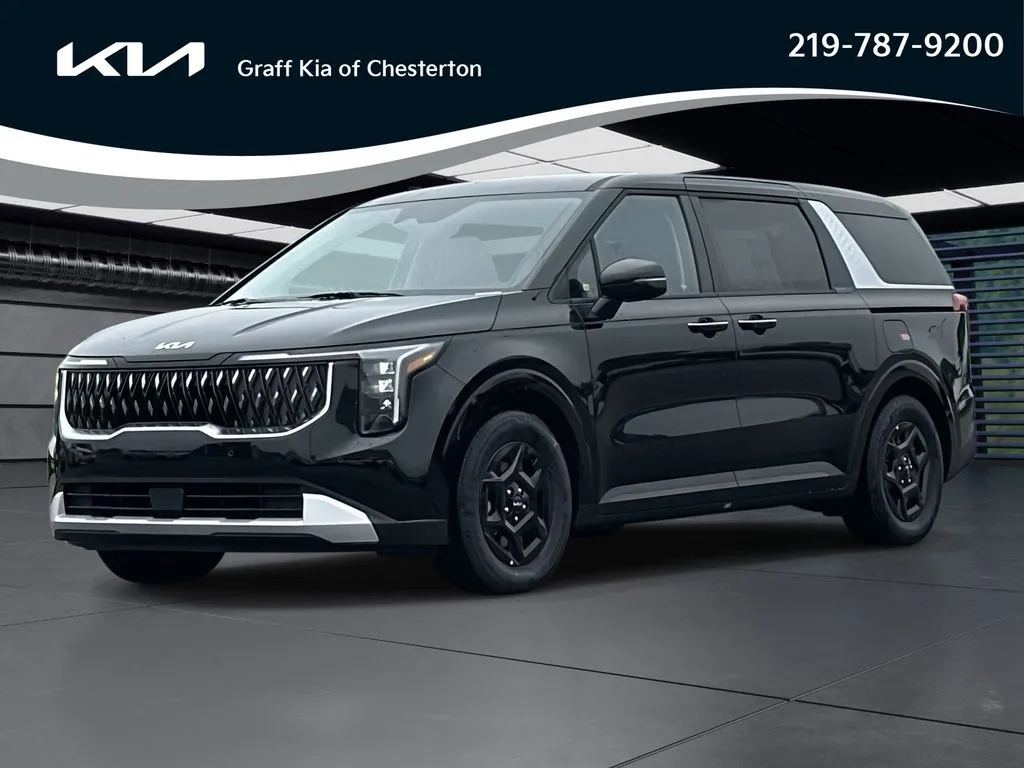 Black 2025 Kia Carnival LXS for sale in Burns Harbor, IN