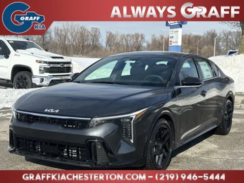 Gray 2026 Kia K4 GT-Line Turbo for sale in Burns Harbor, IN