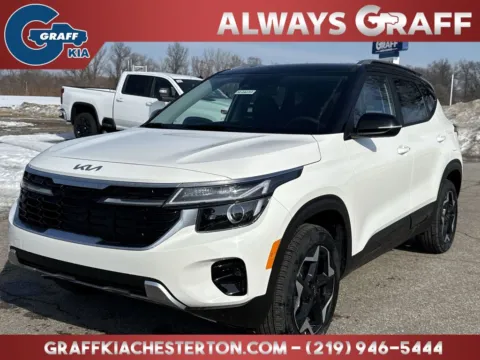 White 2026 Kia Seltos S for sale in Burns Harbor, IN