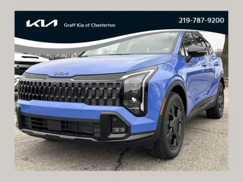 Blue 2026 Kia Sportage X-Line for sale in Burns Harbor, IN
