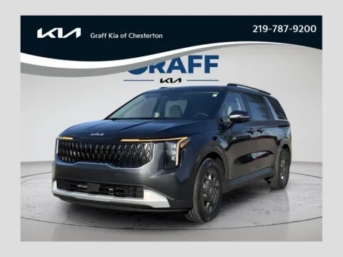 Gray 2026 Kia Carnival Hybrid EX for sale in Burns Harbor, IN