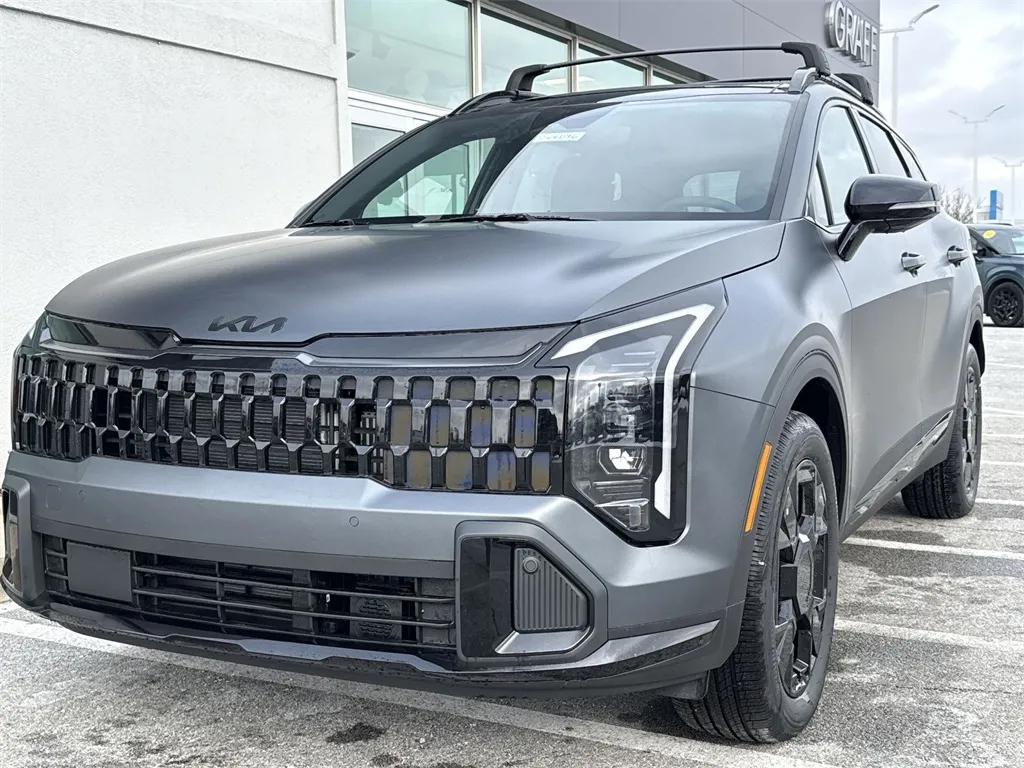 Gray 2026 Kia Sportage Hybrid X-Line for sale in Burns Harbor, IN