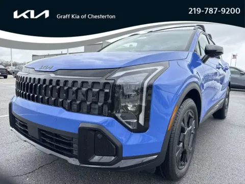 Blue 2026 Kia Sportage X-Line for sale in Burns Harbor, IN