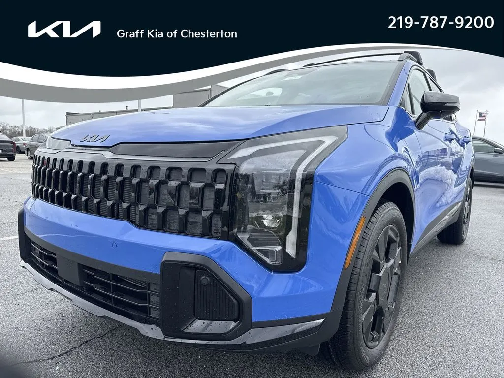 Blue 2026 Kia Sportage X-Line for sale in Burns Harbor, IN