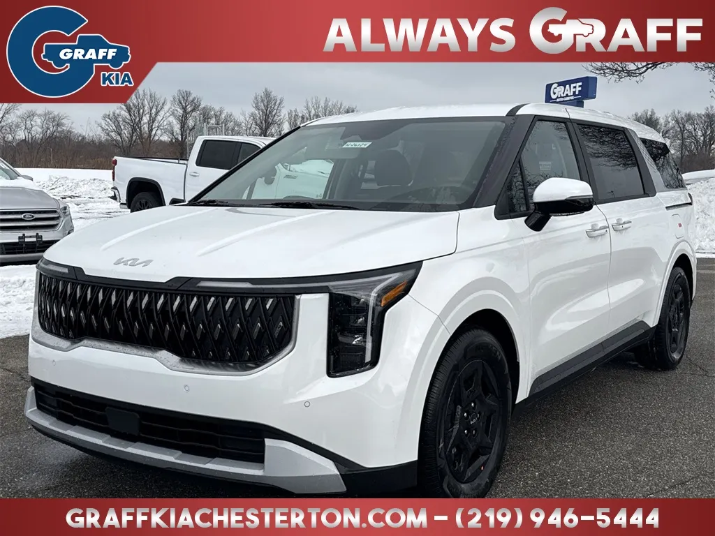 White 2026 Kia Carnival LXS for sale in Burns Harbor, IN