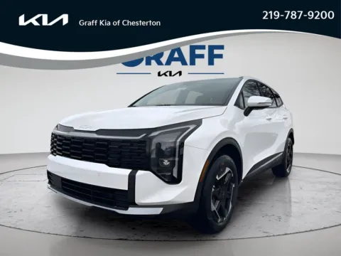 White 2026 Kia Sportage Hybrid S for sale in Burns Harbor, IN