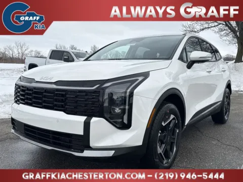 White 2026 Kia Sportage Hybrid S for sale in Burns Harbor, IN