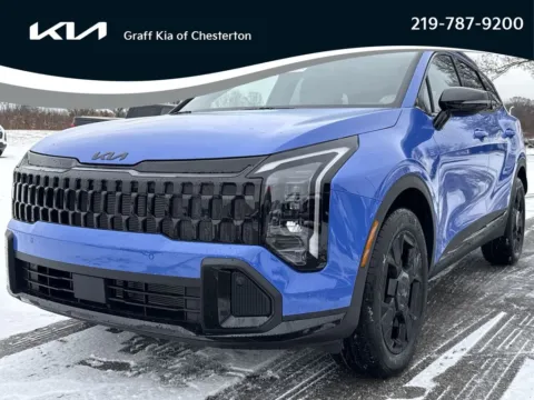 Blue 2026 Kia Sportage X-Line for sale in Burns Harbor, IN