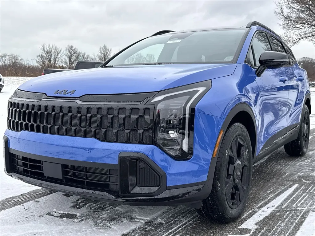 Blue 2026 Kia Sportage X-Line for sale in Burns Harbor, IN