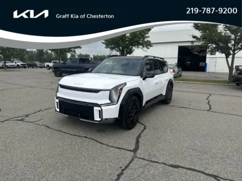 White 2026 Kia EV9 GT-Line for sale in Burns Harbor, IN