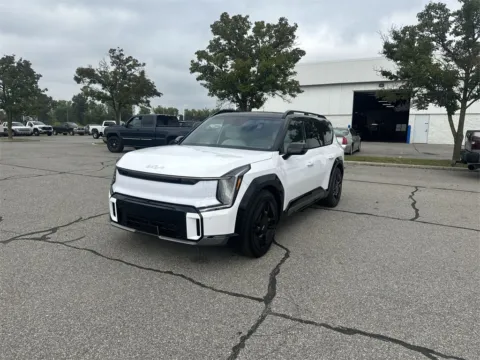 White 2026 Kia EV9 GT-Line for sale in Burns Harbor, IN