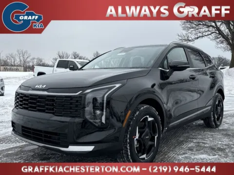 Black 2026 Kia Sportage Hybrid EX for sale in Burns Harbor, IN