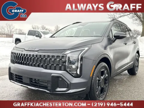Black 2026 Kia Sportage X-Line for sale in Burns Harbor, IN