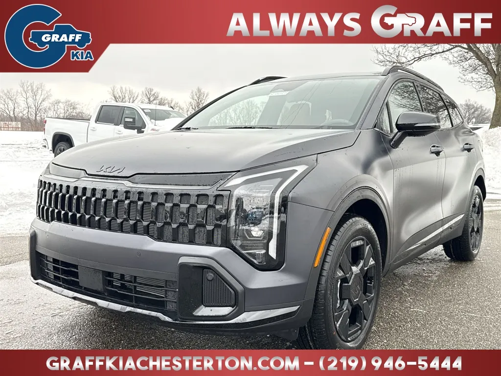 Black 2026 Kia Sportage X-Line for sale in Burns Harbor, IN