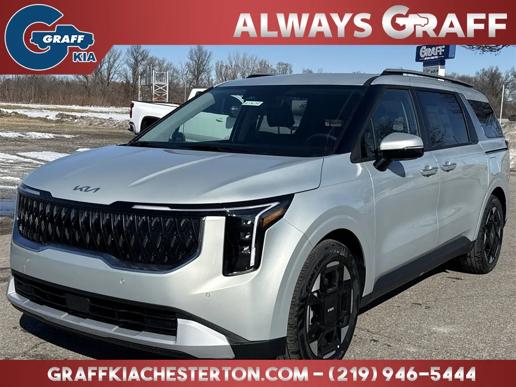 Silver 2026 Kia Carnival EX for sale in Burns Harbor, IN