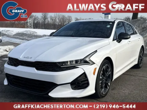 White 2022 Kia K5 GT-Line for sale in Burns Harbor, IN