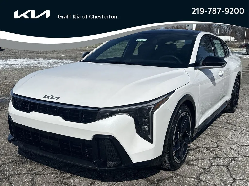 White 2026 Kia K4 GT-Line for sale in Burns Harbor, IN