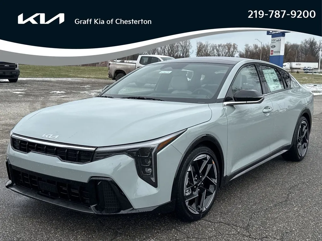 Gray 2026 Kia K4 GT-Line for sale in Burns Harbor, IN