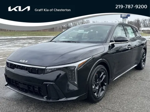 Black 2026 Kia K4 GT-Line Turbo for sale in Burns Harbor, IN