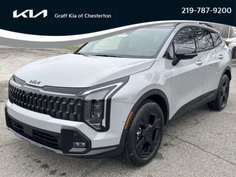 Gray 2026 Kia Sportage X-Line for sale in Burns Harbor, IN