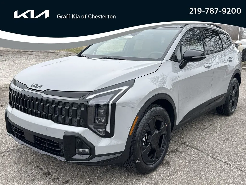Gray 2026 Kia Sportage X-Line for sale in Burns Harbor, IN