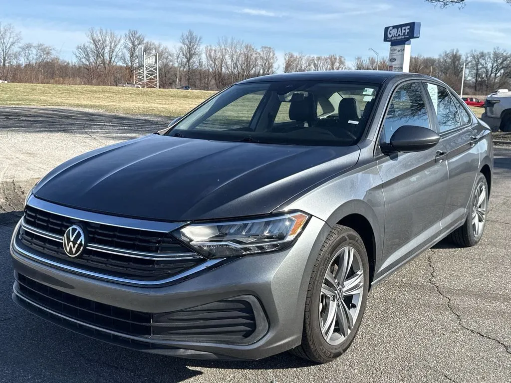 Blue 2024 Volkswagen Jetta 1.5T SE for sale in Burns Harbor, IN