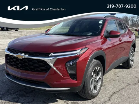 Red 2025 Chevrolet Trax LT for sale in Burns Harbor, IN