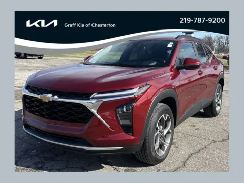 Red 2025 Chevrolet Trax LT for sale in Burns Harbor, IN