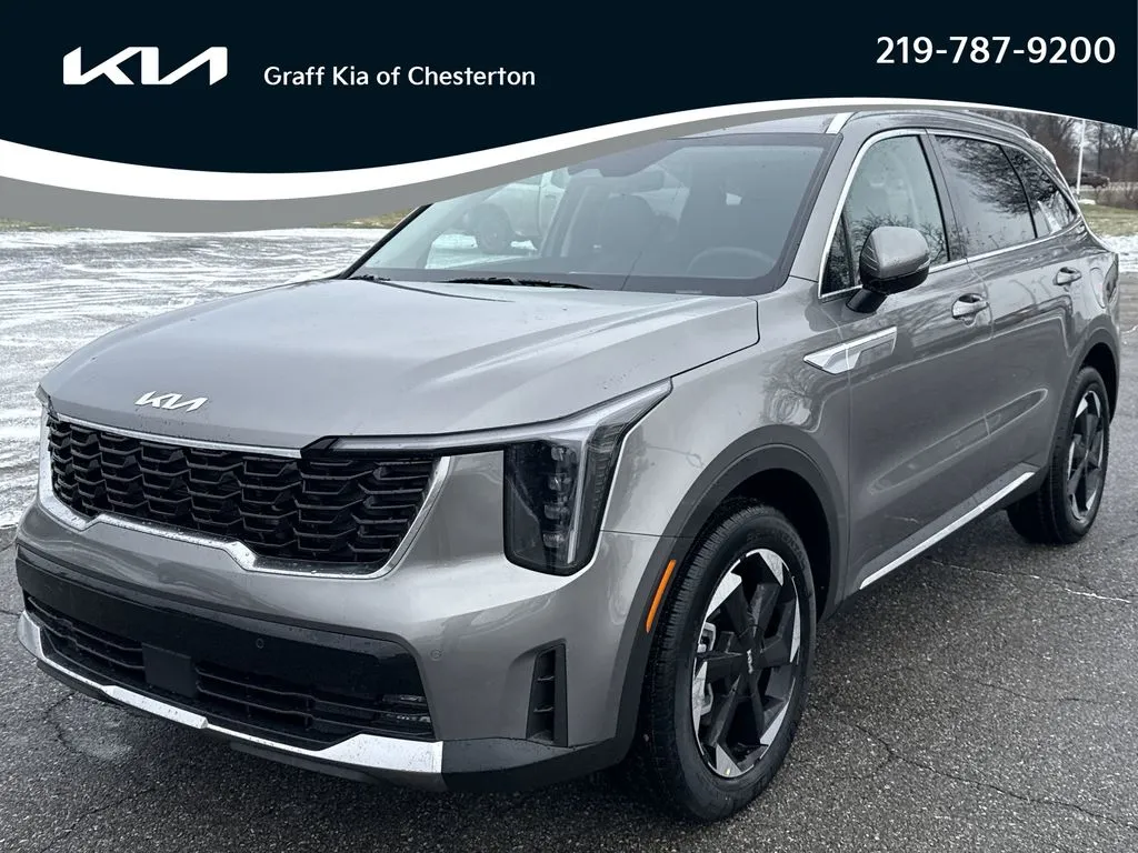 Beige 2026 Kia Sorento Hybrid EX for sale in Burns Harbor, IN