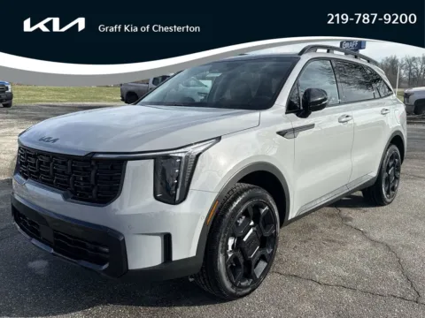 Gray 2026 Kia Sorento X-Line SX for sale in Burns Harbor, IN