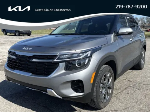Gray 2024 Kia Seltos S for sale in Burns Harbor, IN