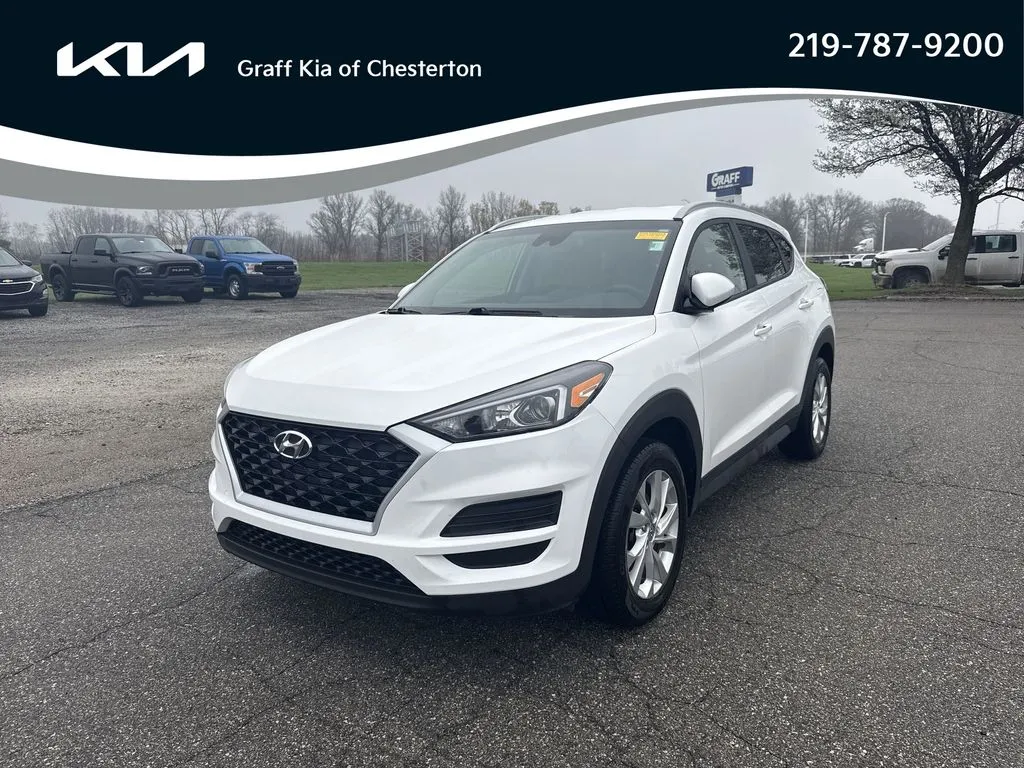 White 2019 Hyundai Tucson Value for sale in Burns Harbor, IN