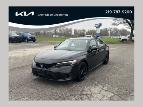 Black 2024 Honda Civic Sport for sale in Burns Harbor, IN