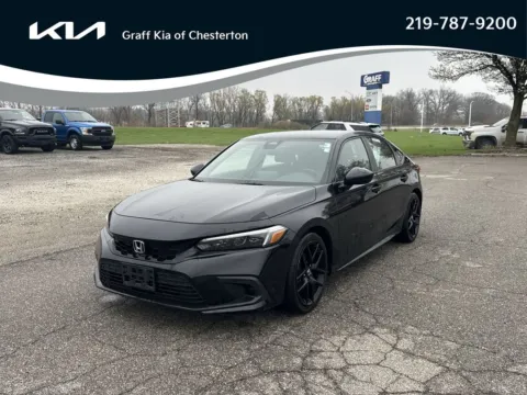 Black 2024 Honda Civic Sport for sale in Burns Harbor, IN