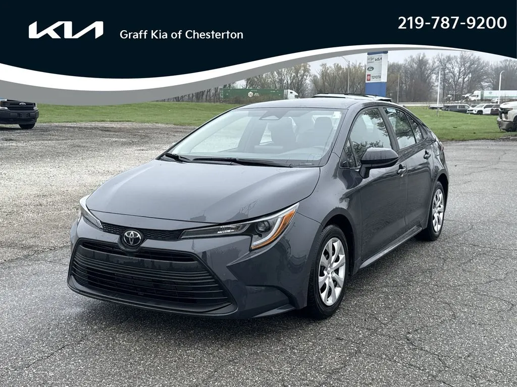 Gray 2024 Toyota Corolla LE for sale in Burns Harbor, IN