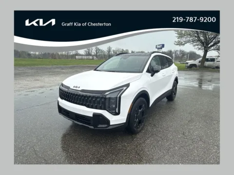 White 2026 Kia Sportage X-Line for sale in Burns Harbor, IN