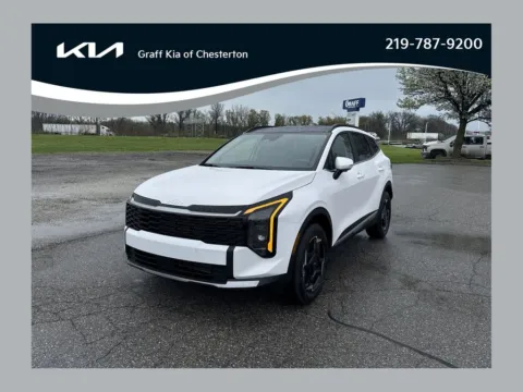 White 2026 Kia Sportage EX for sale in Burns Harbor, IN