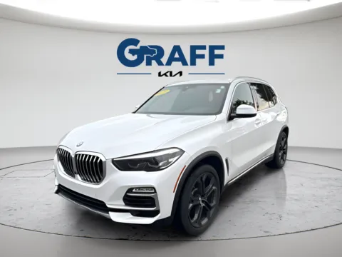 White 2019 BMW X5 xDrive40i for sale in Burns Harbor, IN