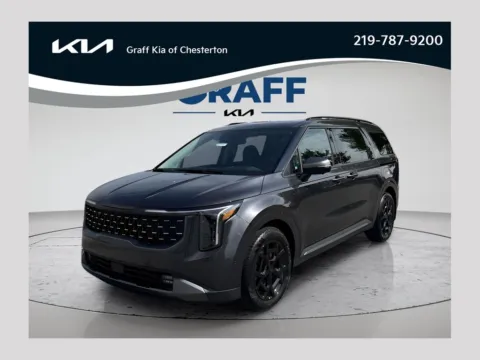 Gray 2026 Kia Carnival Hybrid SX Prestige for sale in Burns Harbor, IN