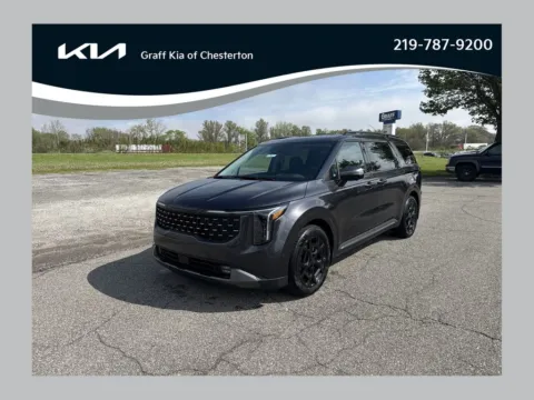 Gray 2026 Kia Carnival Hybrid SX Prestige for sale in Burns Harbor, IN