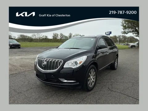 Black 2017 Buick Enclave Convenience Group for sale in Burns Harbor, IN