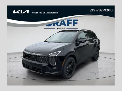 Black 2026 Kia Sportage X-Line for sale in Burns Harbor, IN