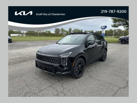 Black 2026 Kia Sportage X-Line for sale in Burns Harbor, IN