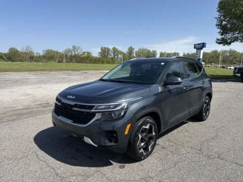 Gray 2024 Kia Seltos EX for sale in Burns Harbor, IN