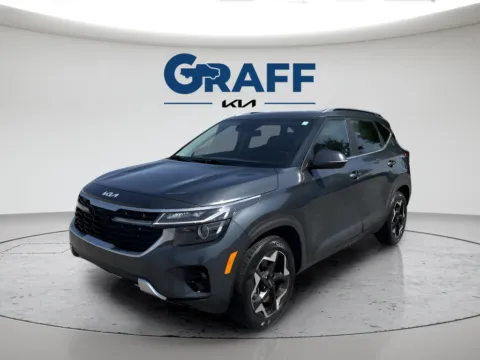 Gray 2024 Kia Seltos EX for sale in Burns Harbor, IN
