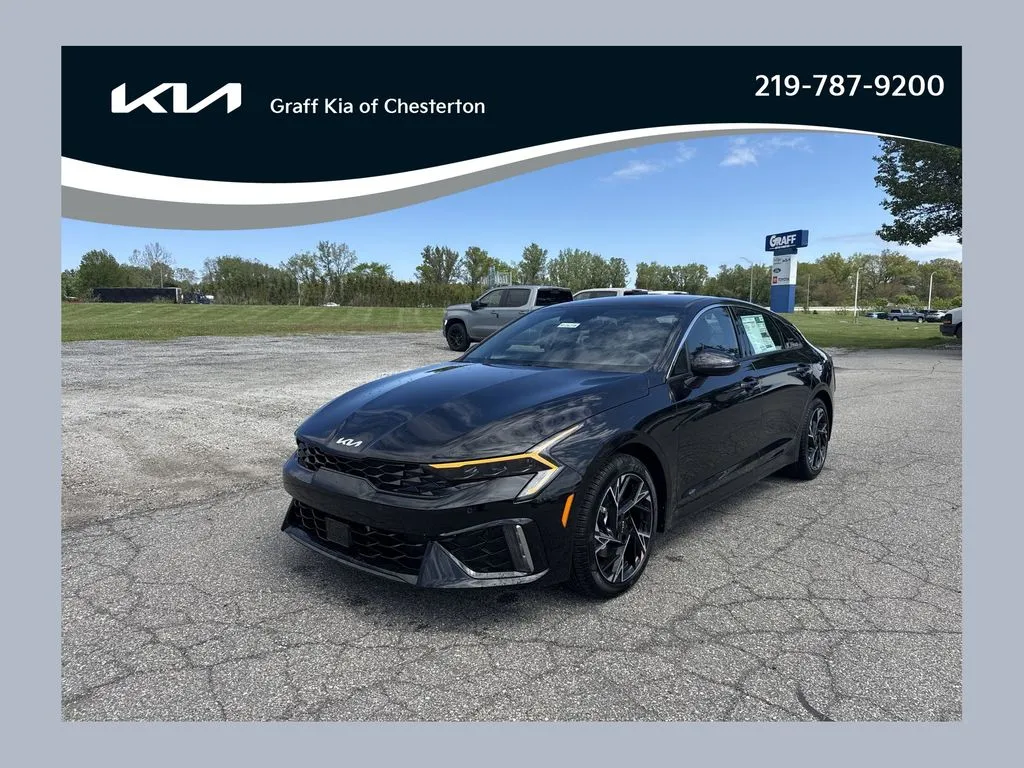 Black 2026 Kia K5 GT-Line for sale in Burns Harbor, IN