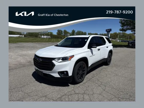 White 2018 Chevrolet Traverse Premier for sale in Burns Harbor, IN