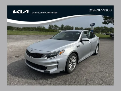 Silver 2018 Kia Optima LX for sale in Burns Harbor, IN