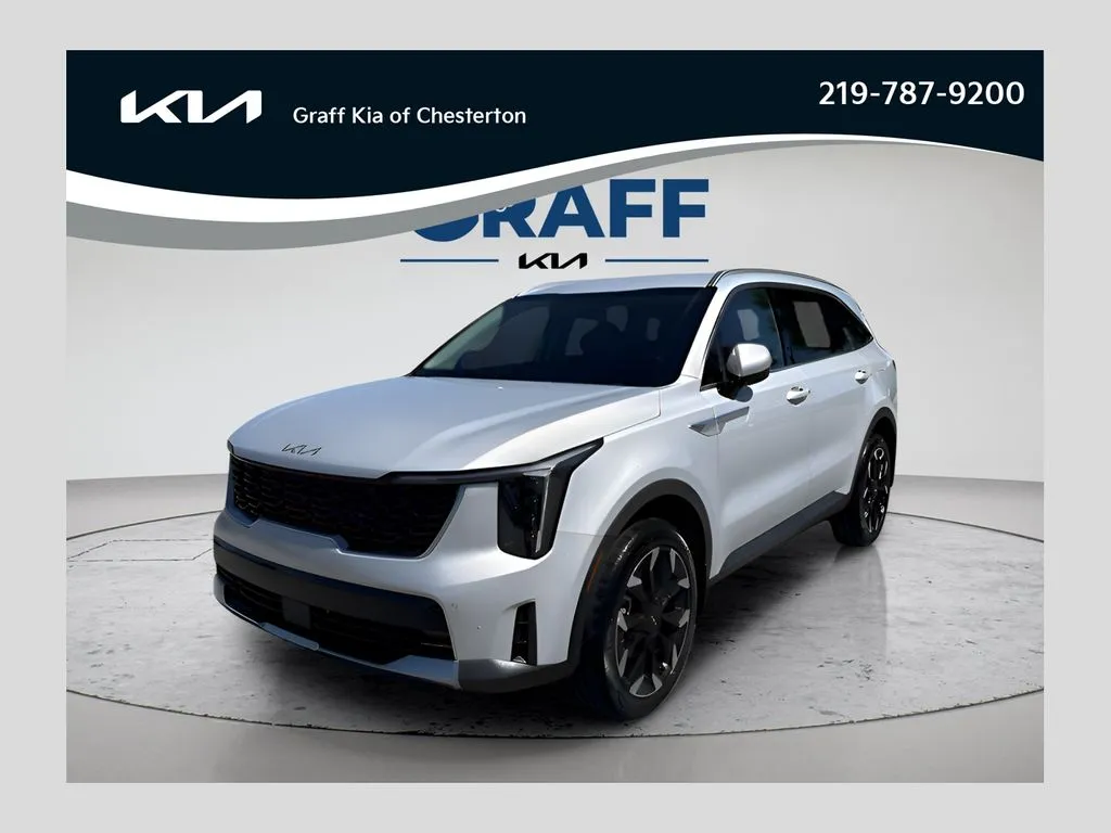 Silver 2026 Kia Sorento EX for sale in Burns Harbor, IN
